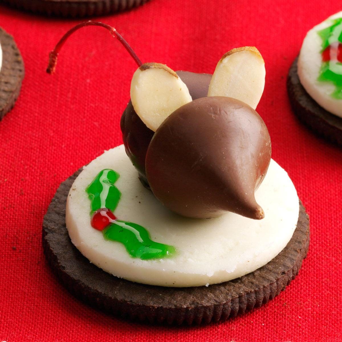 Pictureof christmas eve mice cookies